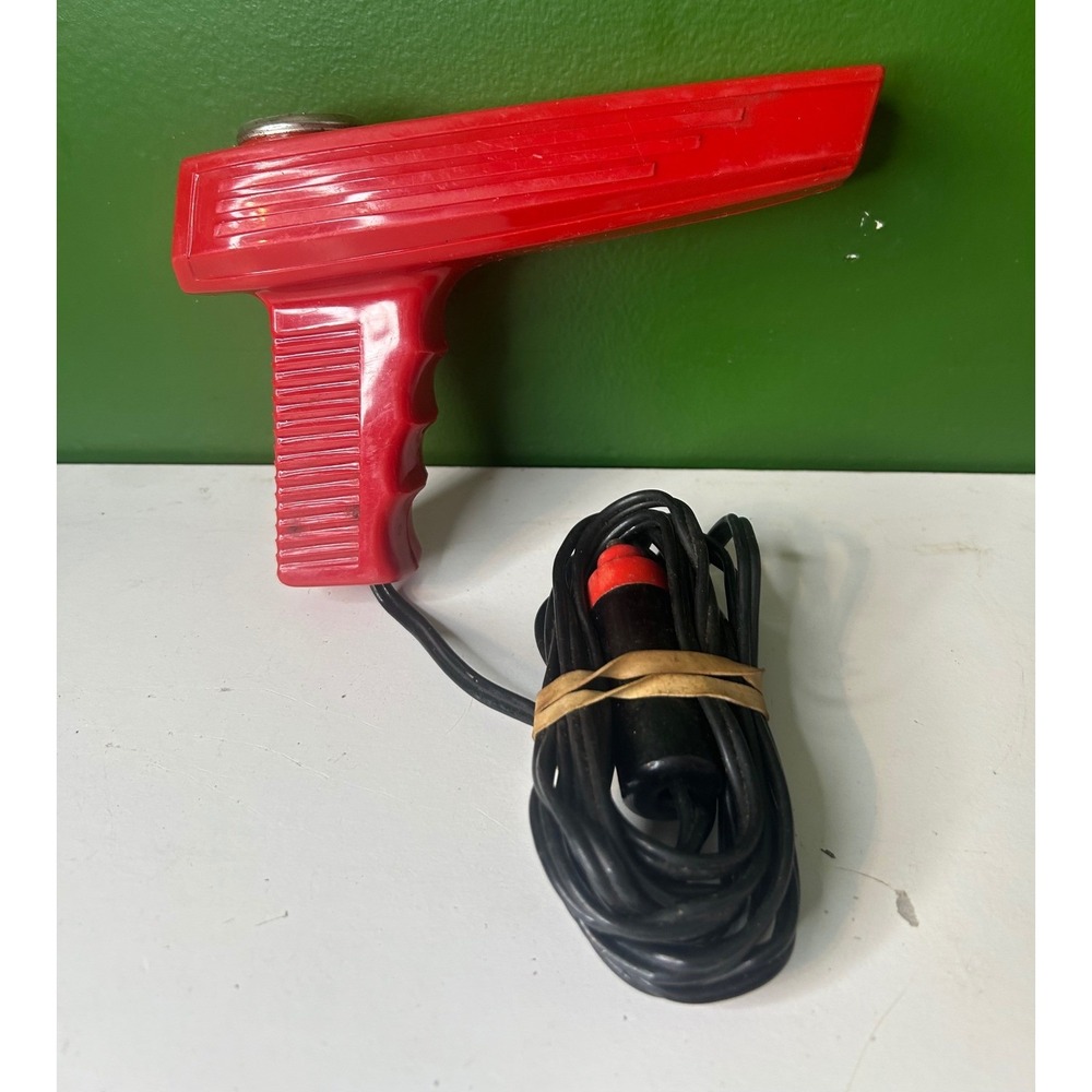 Vintage Hollywood 580C Defroster Gun 12 Volt Red Automotive Accessory Untested